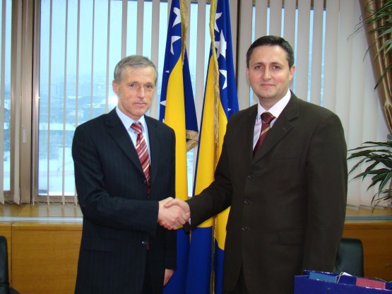 Zamjenik predsjedavajućeg Predstavničkog doma dr. Denis Bećirović razgovarao s ambasadorom Slovenije